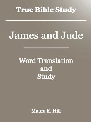 cover image of True Bible Study--James and Jude